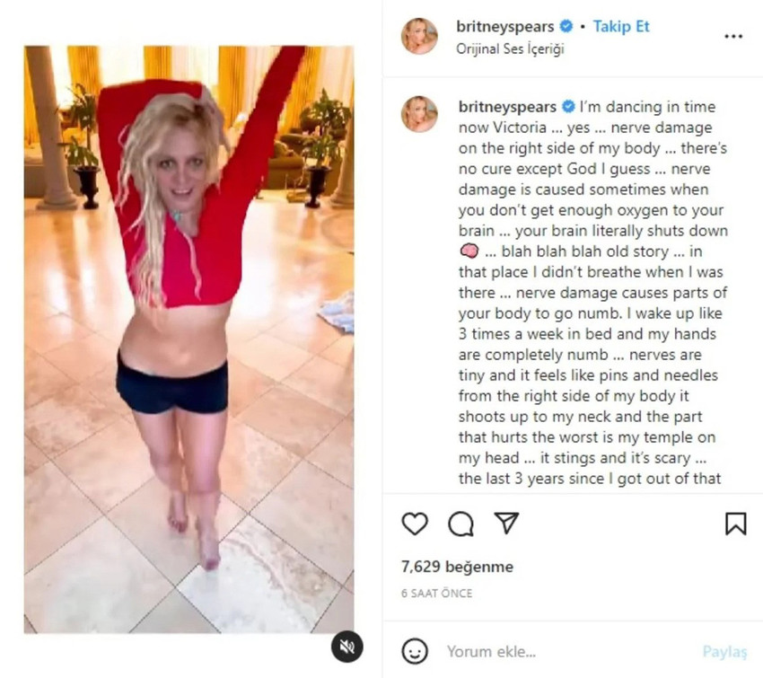 Britney Spears'dan üzücü haber! ''Victoria'' hastalığına yakalandı - Resim : 1