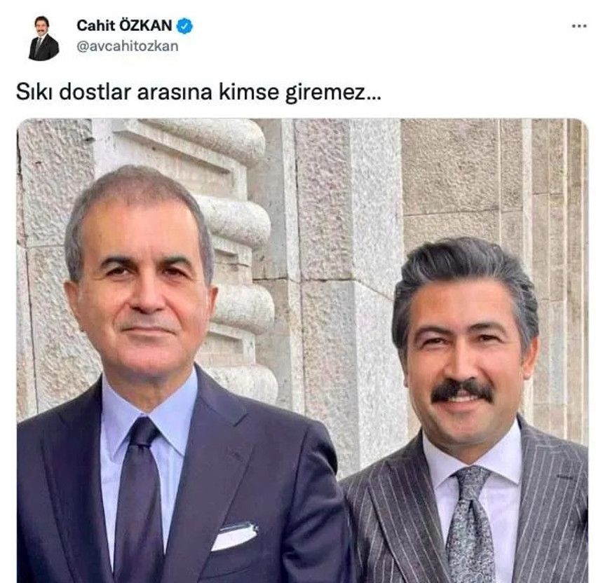 AK Parti'de BAE krizinin ardından Cahit Özkan'dan dikkat çeken paylaşım - Resim : 1