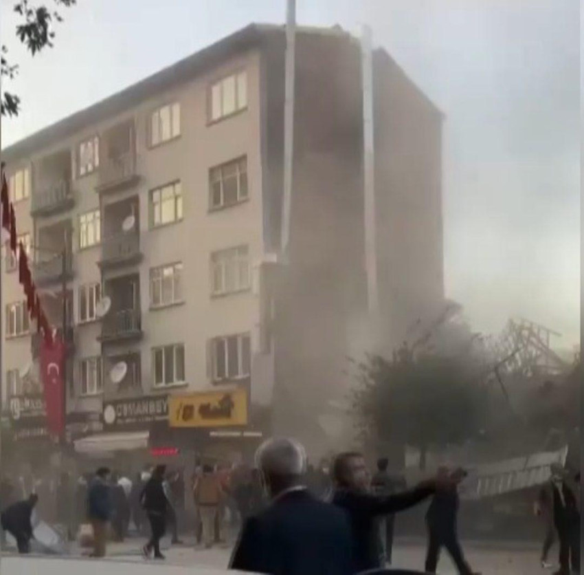 Malatya'da 2 katlı bina çöktü; 13 yaralı var! - Resim : 3
