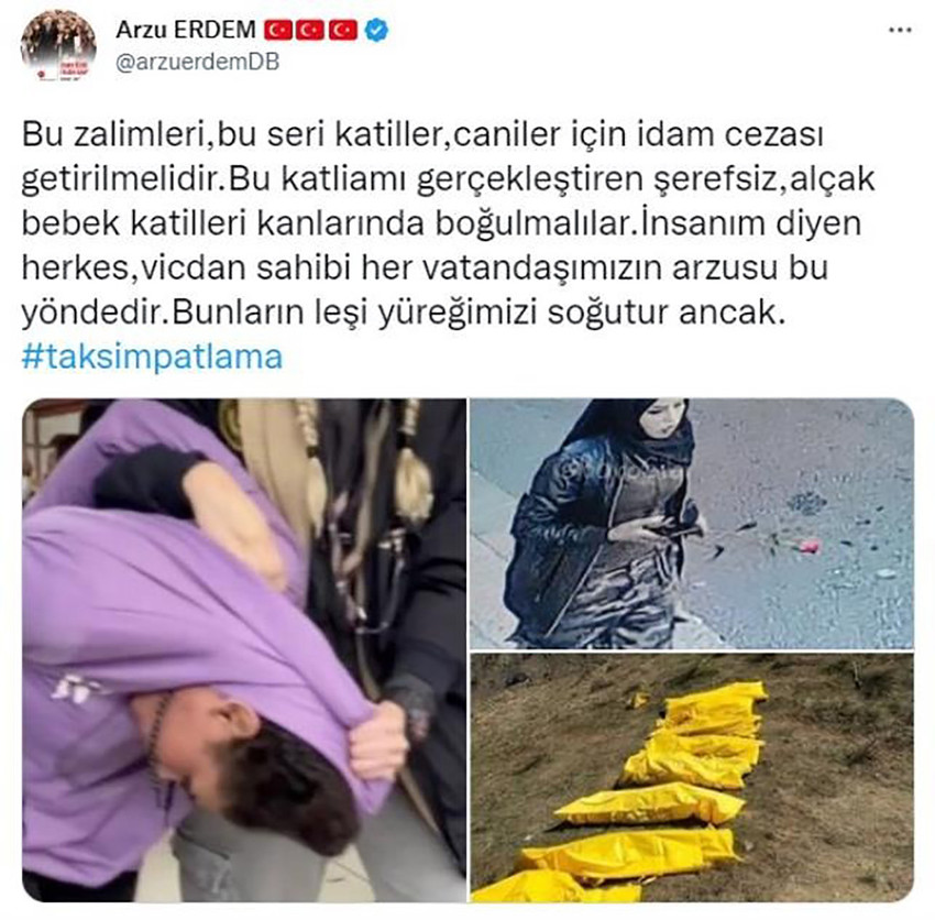 MHP'den idam çağrısı: ''Bunların leşi yüreğimizi soğutur ancak'' - Resim : 1