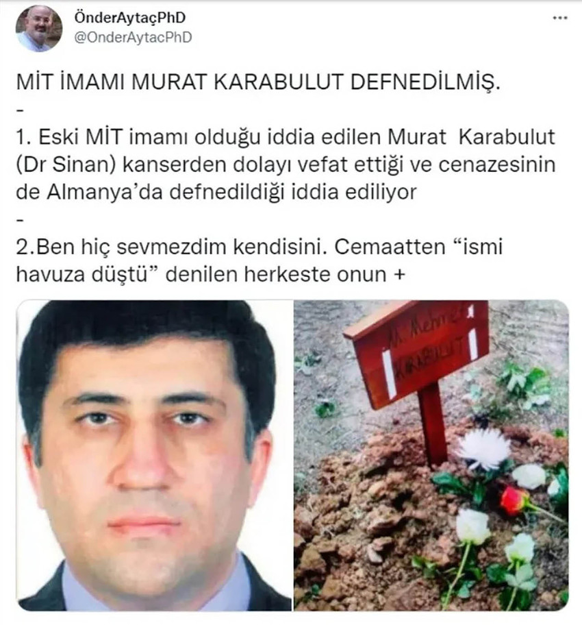 FETÖ'nün üst düzey ismi öldü iddiası - Resim : 1