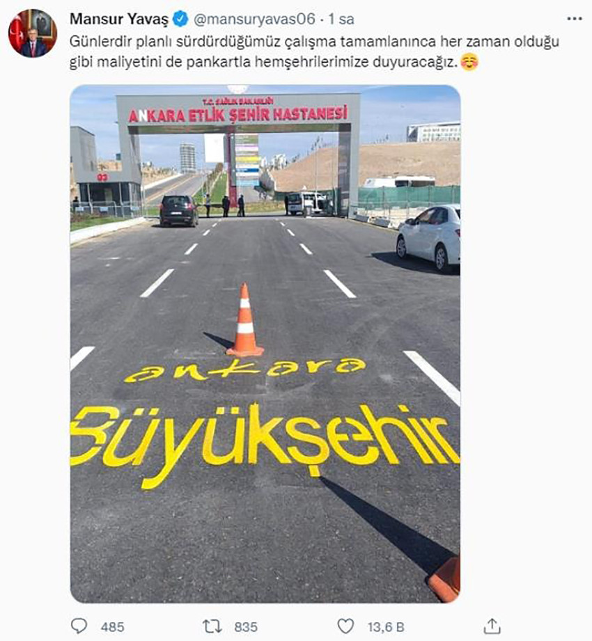 Erdoğan'ın Mansur Yavaş'a gönderme: Mansur Yavaş'tan yanıt gecikmedi - Resim : 1
