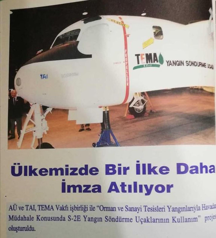 AK Parti'nin iktidara gelir gelmez raftan kaldırdığı proje: Yerli yangın uçağı - Resim : 2