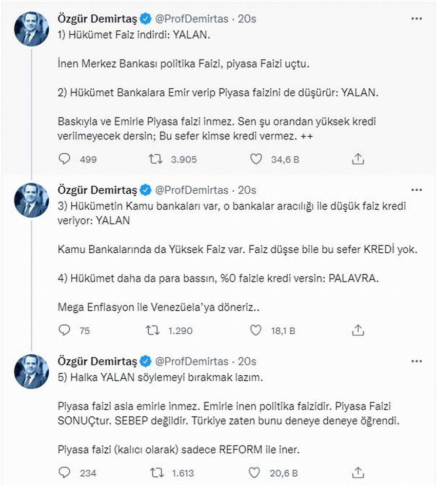 Prof. Dr. Özgür Demirtaş'tan hem Erdoğan'ı hem de AK Parti'yi kızdıracak adım