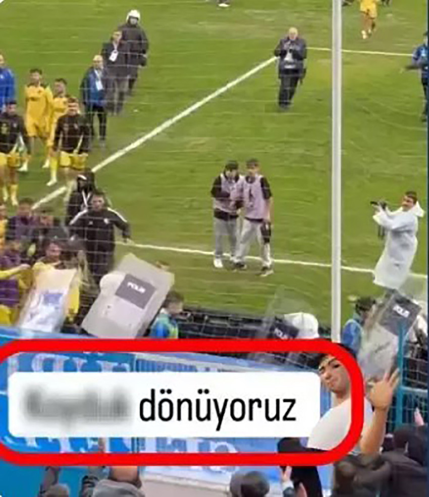 Erzurumspor FK ile İstanbulspor'un karşılaştığı mücadelenin ardından TFF üyesinin yaptığı galibiyet paylaşımı tepkilere neden oldu.