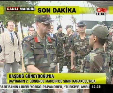 Başbuğdan süpriz bayram ziyareti