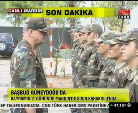 Başbuğdan süpriz bayram ziyareti