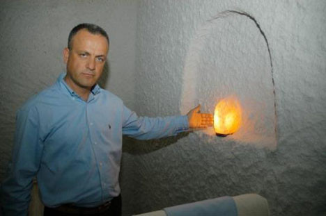 Tuz odaları şifa dağıtıyor