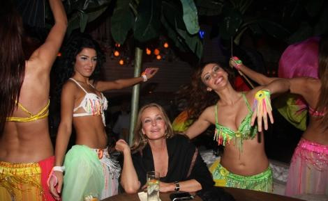 Bo Derek İstanbul partilerinde