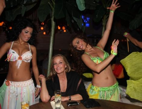 Bo Derek İstanbul partilerinde