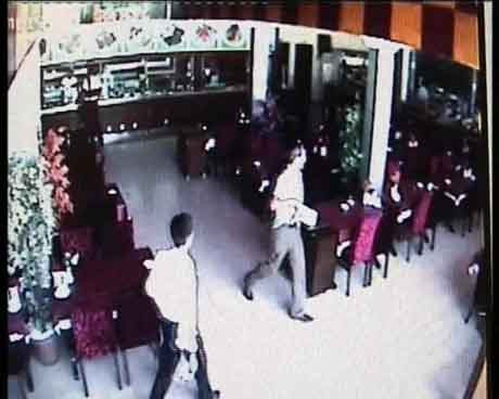 Bercestedeki silahlı saldırının görüntüleri