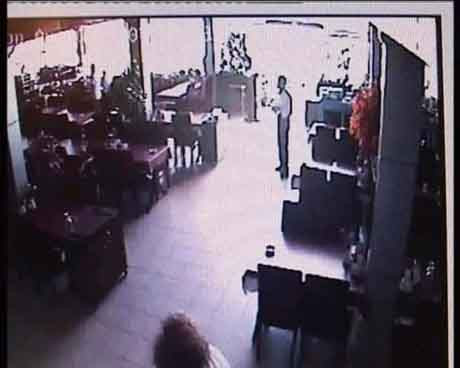 Bercestedeki silahlı saldırının görüntüleri