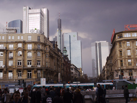 Havadan Frankfurt ve İstanbul