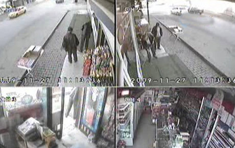 Mısır tanesiyle soygun yaptı