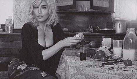 Madonna
ın ev hali