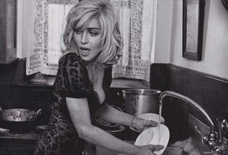 Madonna
ın ev hali