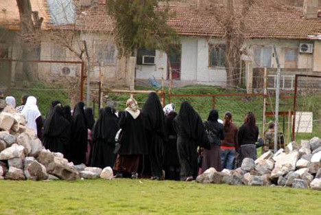 Kışladan türbe açılımı
