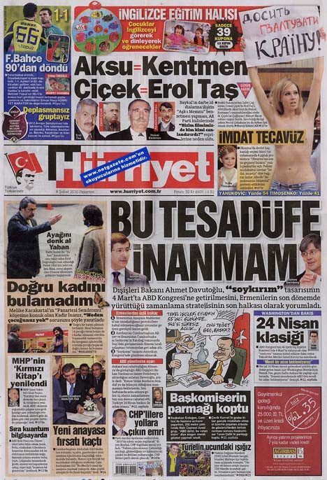 Günün gazete manşetleri