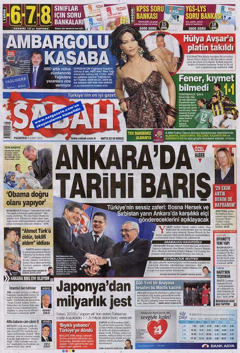 Günün gazete manşetleri