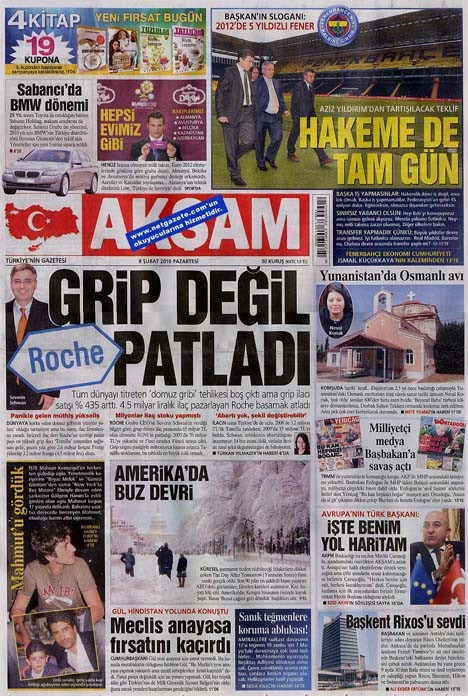 Günün gazete manşetleri