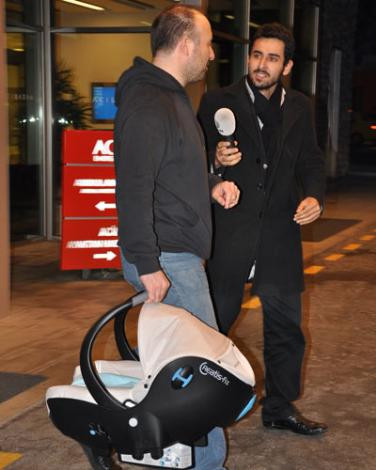 Ali bebeğin ilk görüntüleri
