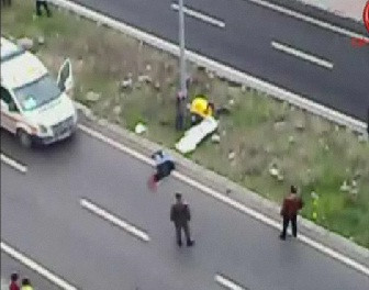 Cadde ortasında öldürüp, intihar etti