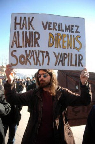 TEKEL işçileri için yürüdüler