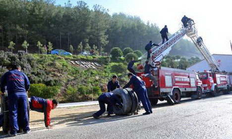 Atanamadılar, itfaiye sınavındalar