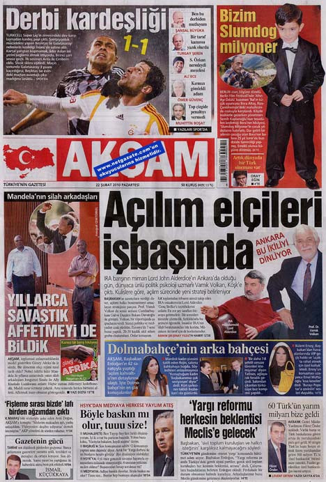 Günün gazete manşetleri