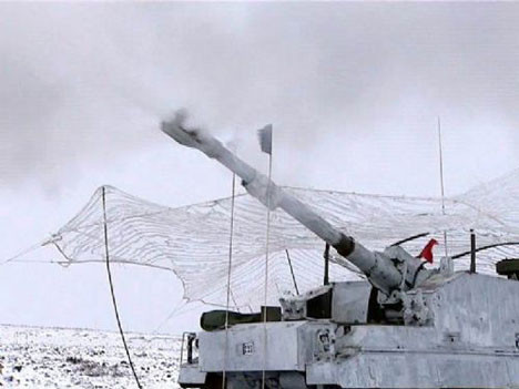 Kış tatbikatından kareler