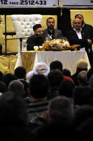 Cübbeli Ahmet izdihamı