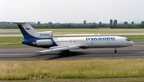 Tartışmalı uçak Tupolev