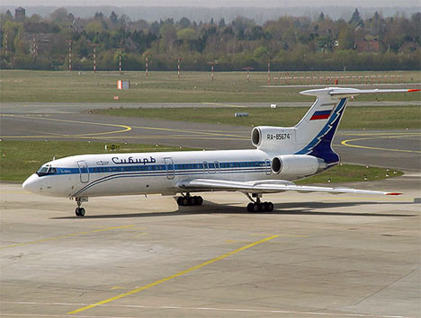 Tartışmalı uçak Tupolev