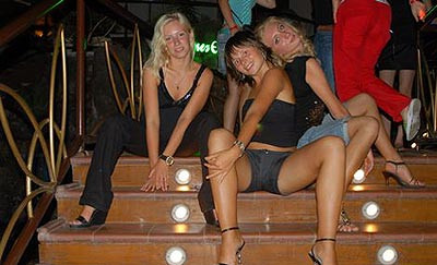 Turistler birbirinden rahatsız