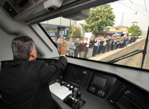 Abdullah Gül makinist oldu