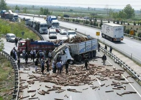 Sürücü kendisi de inanamadı