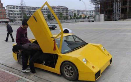 Üç bin dolarlık Lamborghini
