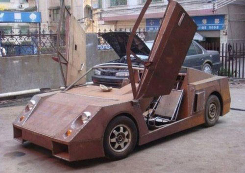 Üç bin dolarlık Lamborghini