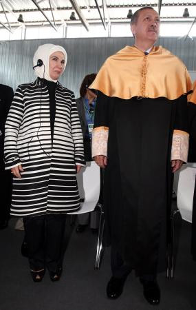 Erdoğana fahri doktora unvanı verildi