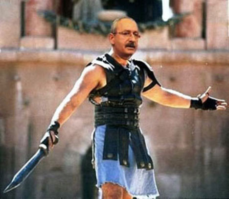 Kılıçdaroğlunu gladyatör yaptılar
