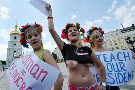 Femen uslu durmuyor