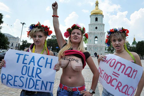Femen uslu durmuyor