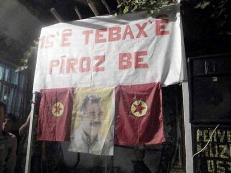 Diyarbakırda PKK kutlaması