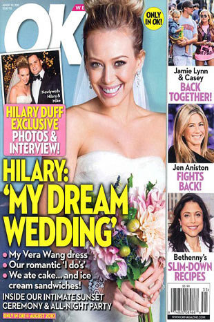 Hilary Duffın rüya gibi düğünü
