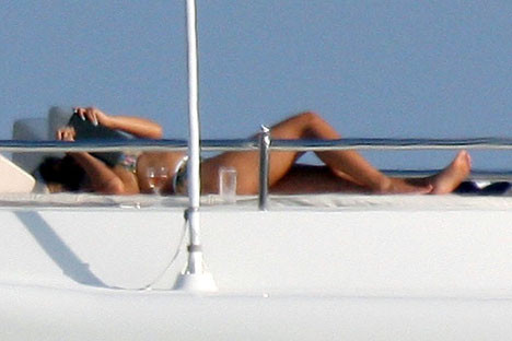 Beyonce tatilde!