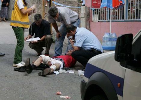 Sokak ortasında kurşun yağmuru!