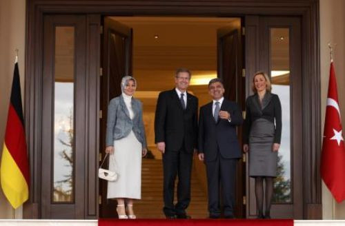 Alman Cumhurbaşkanı Ankarada