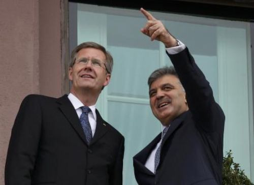 Alman Cumhurbaşkanı Ankarada