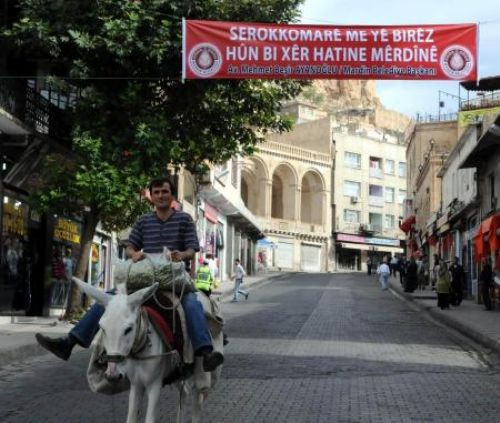 Güle Kürtçe karşılama