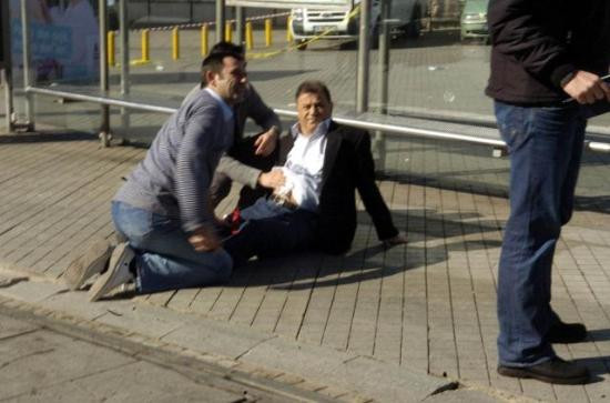 Taksimde canlı bomba !